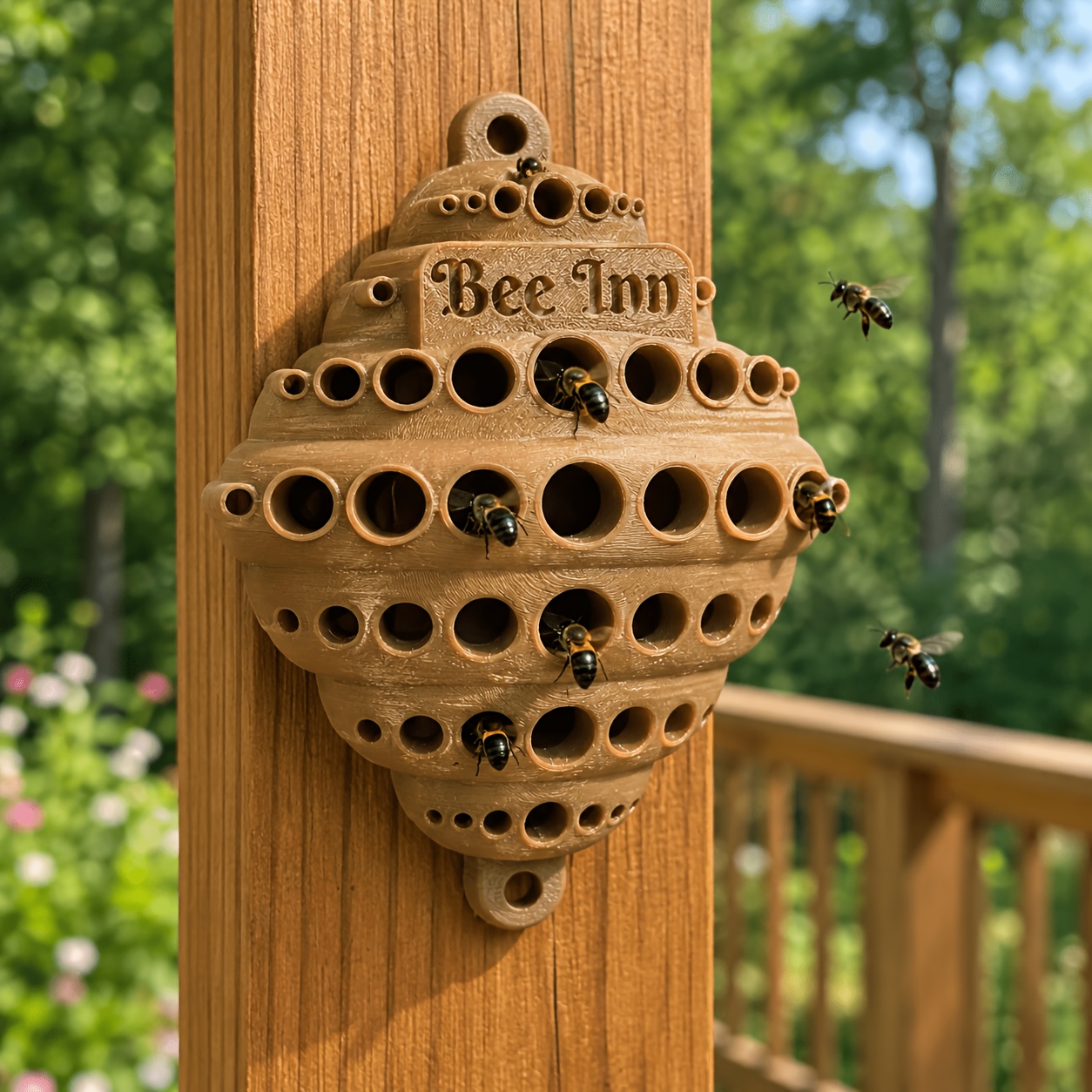 3D Printed Wall-Mounted Bee &  - Urban Farming Garden 评论和价格