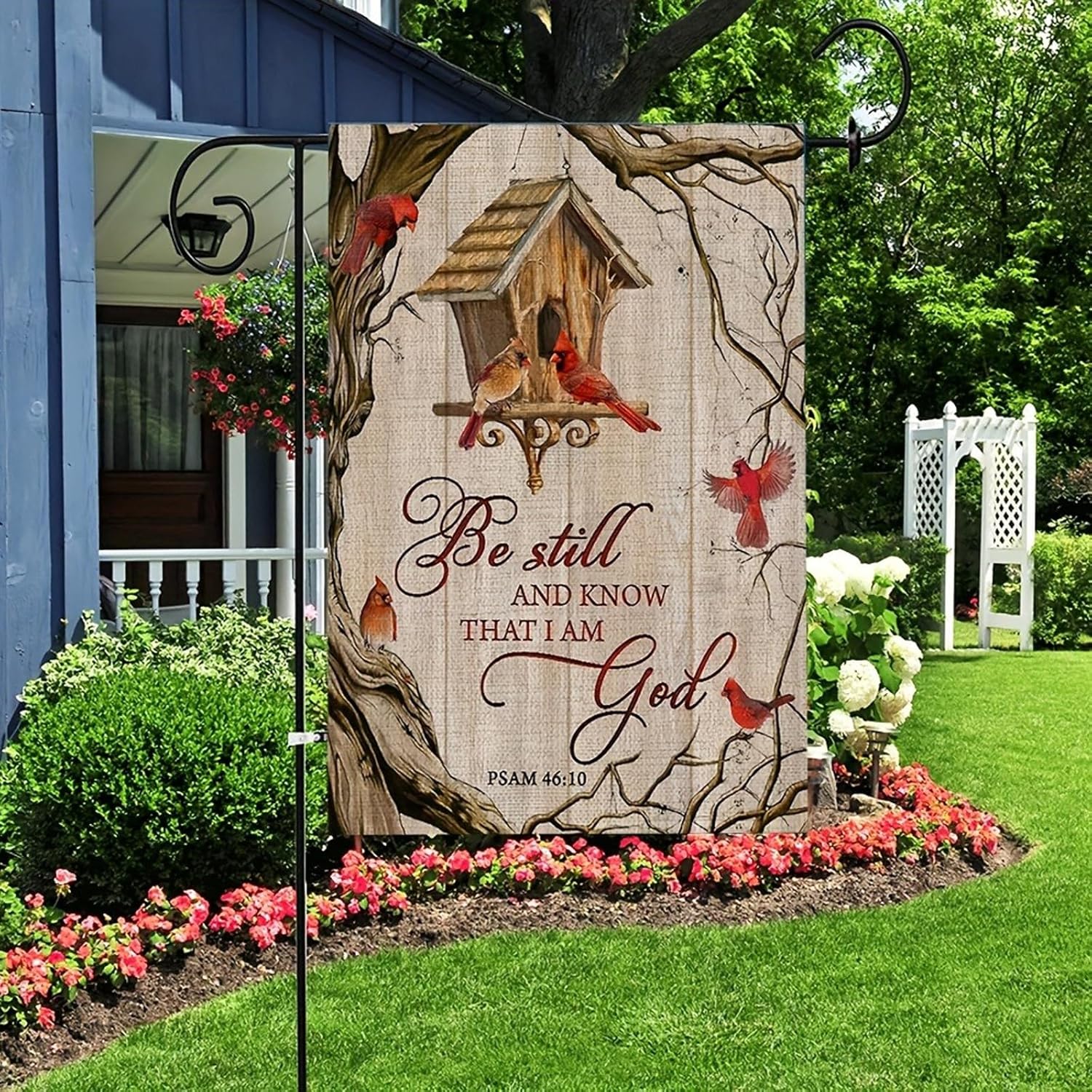 The Holy Bible Garden Flag 12  - Urban Farming Garden 评论和价格
