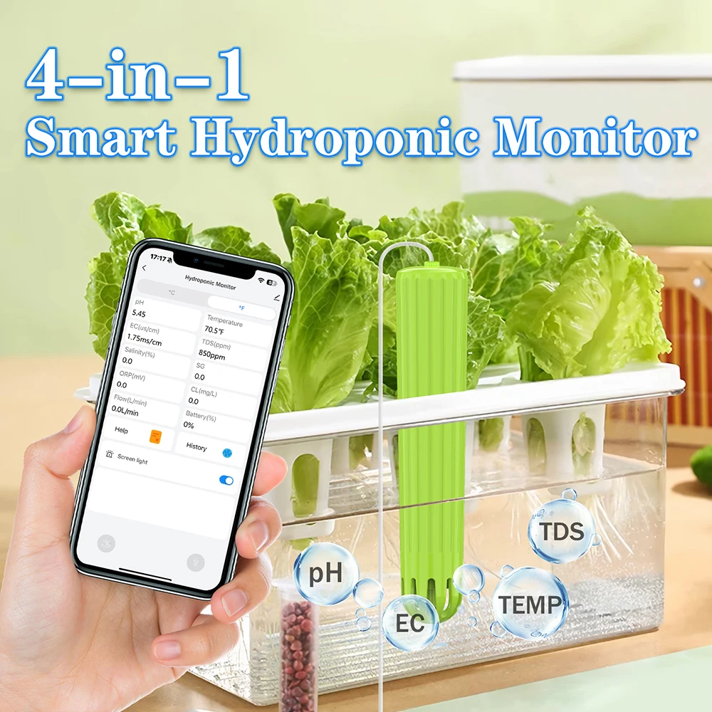 Kactoily 4-in-1 WiFi Sensor Ur - Urban Farming Garden 评论和价格
